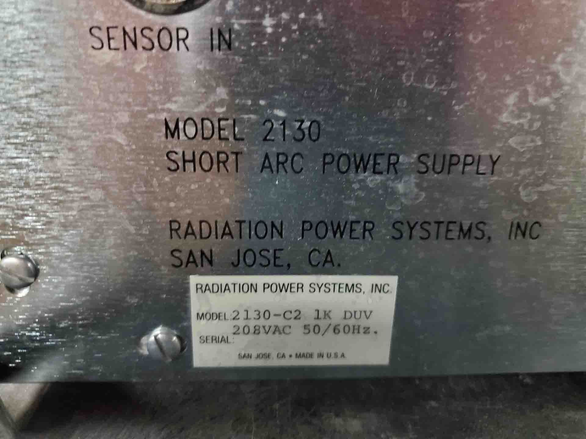 图为 已使用的 RADIATION POWER SYSTEMS 2130-C2 待售