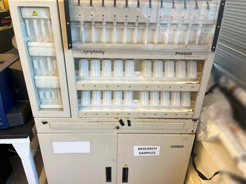 Photo Used RAININ / PROTEIN TECHNOLOGIES Symphony For Sale