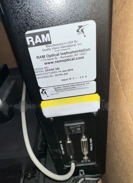 圖為 已使用的 RAM OPTICAL INSTRUMENTATION Spark 200 待售