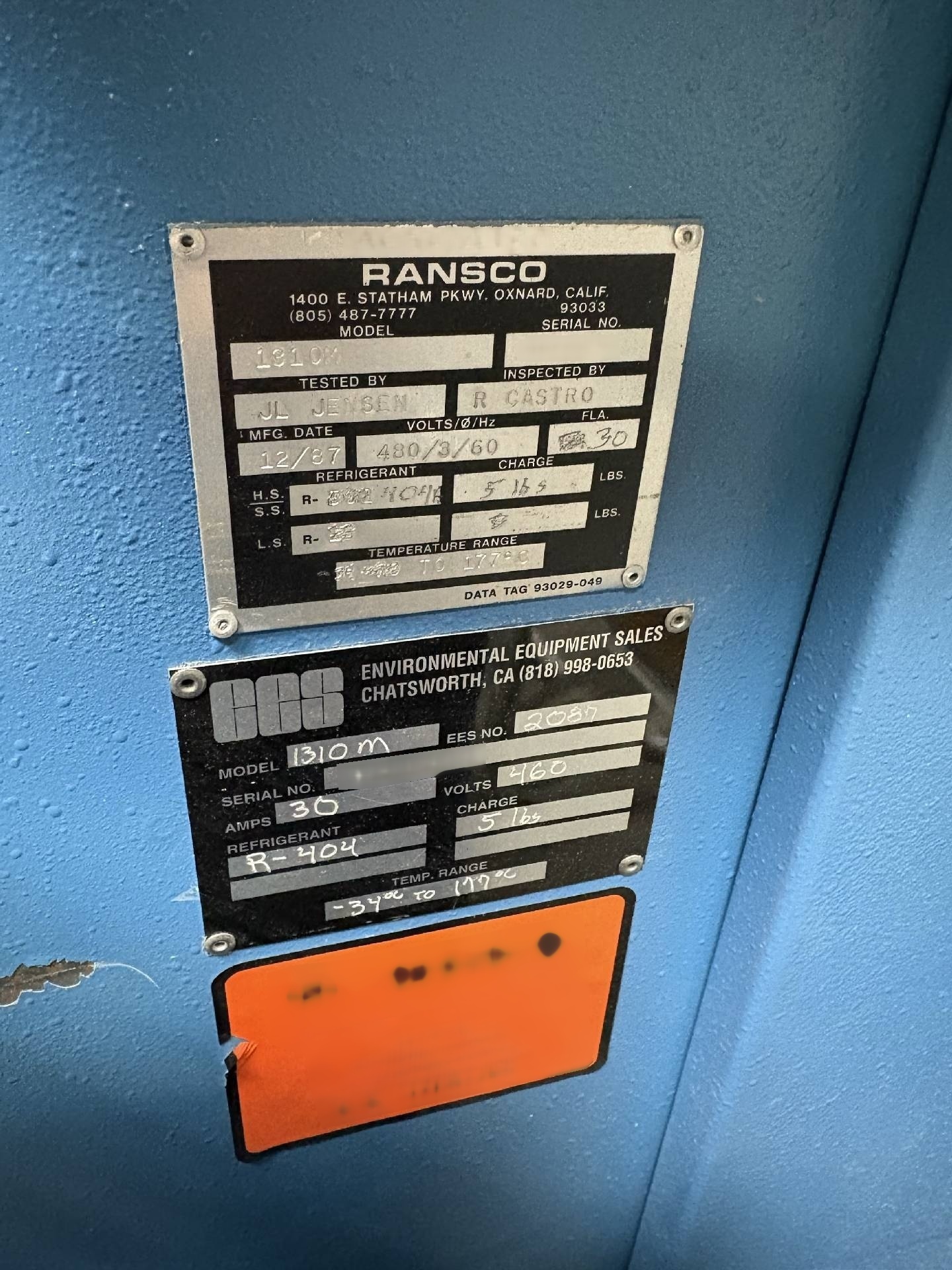 图为 已使用的 RANSCO 1310 M 待售