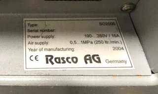 フォト（写真） 使用される RASCO SO 2000 販売のために