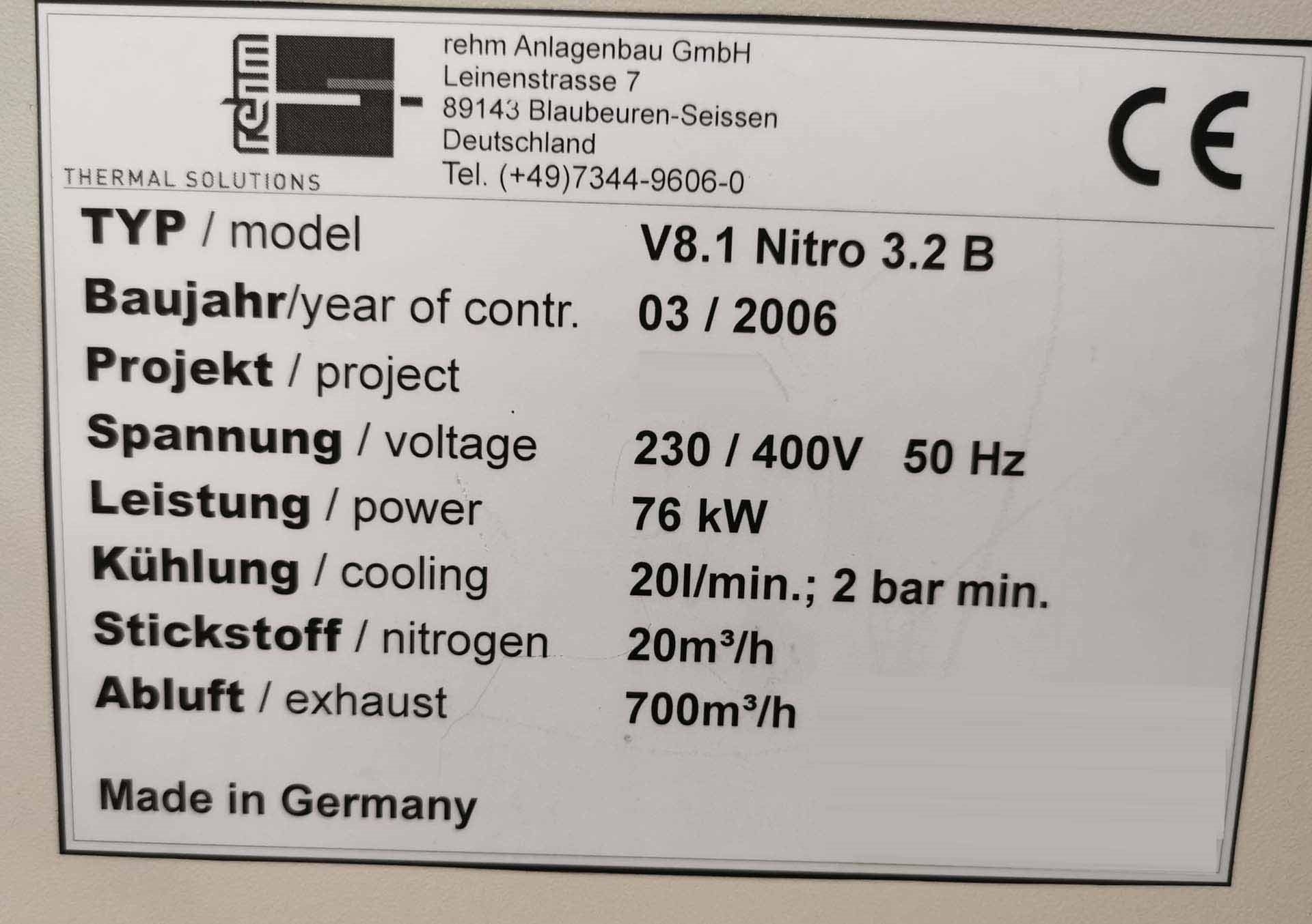 圖為 已使用的 REHM V8 Nitro 3.2B 待售