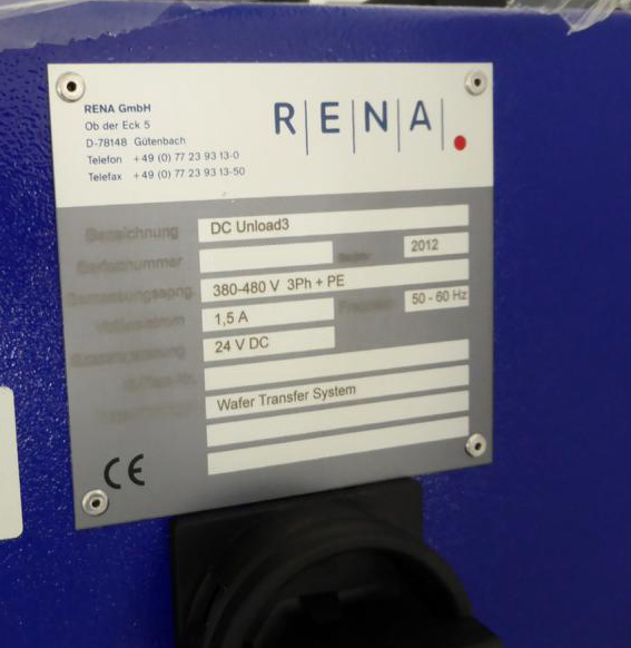 Photo Used RENA DC Unload3 For Sale