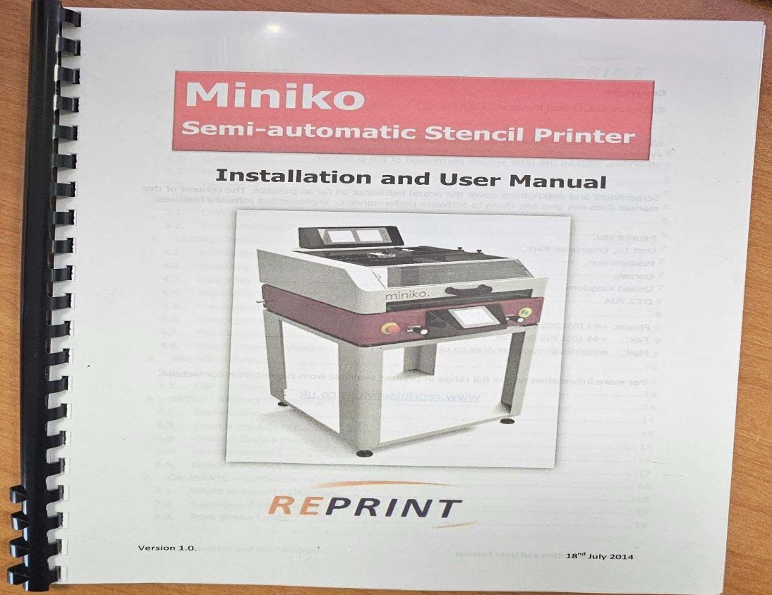 图为 已使用的 REPRINRT MINIKO 待售