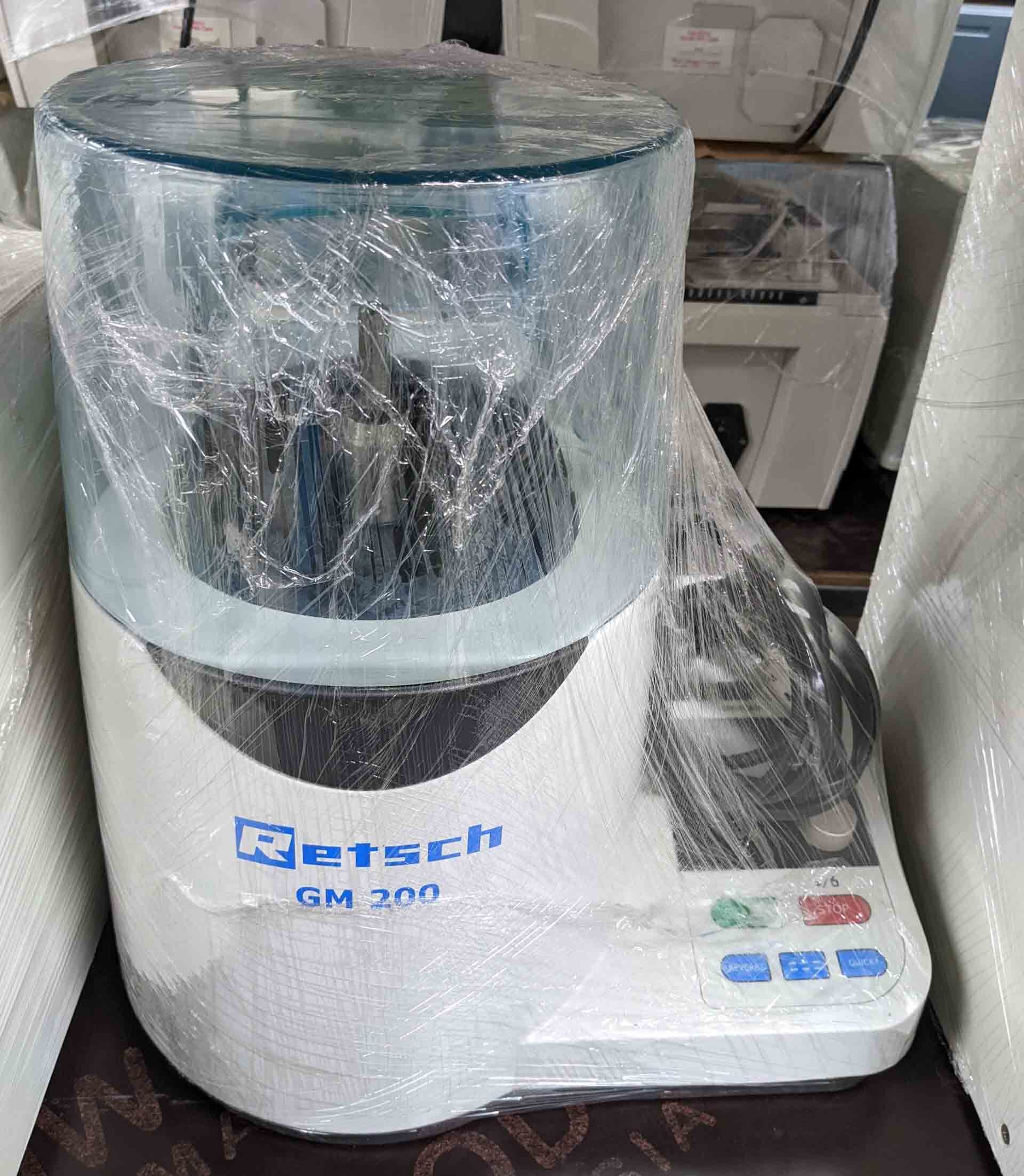 Photo Used RETSCH GM-200 For Sale