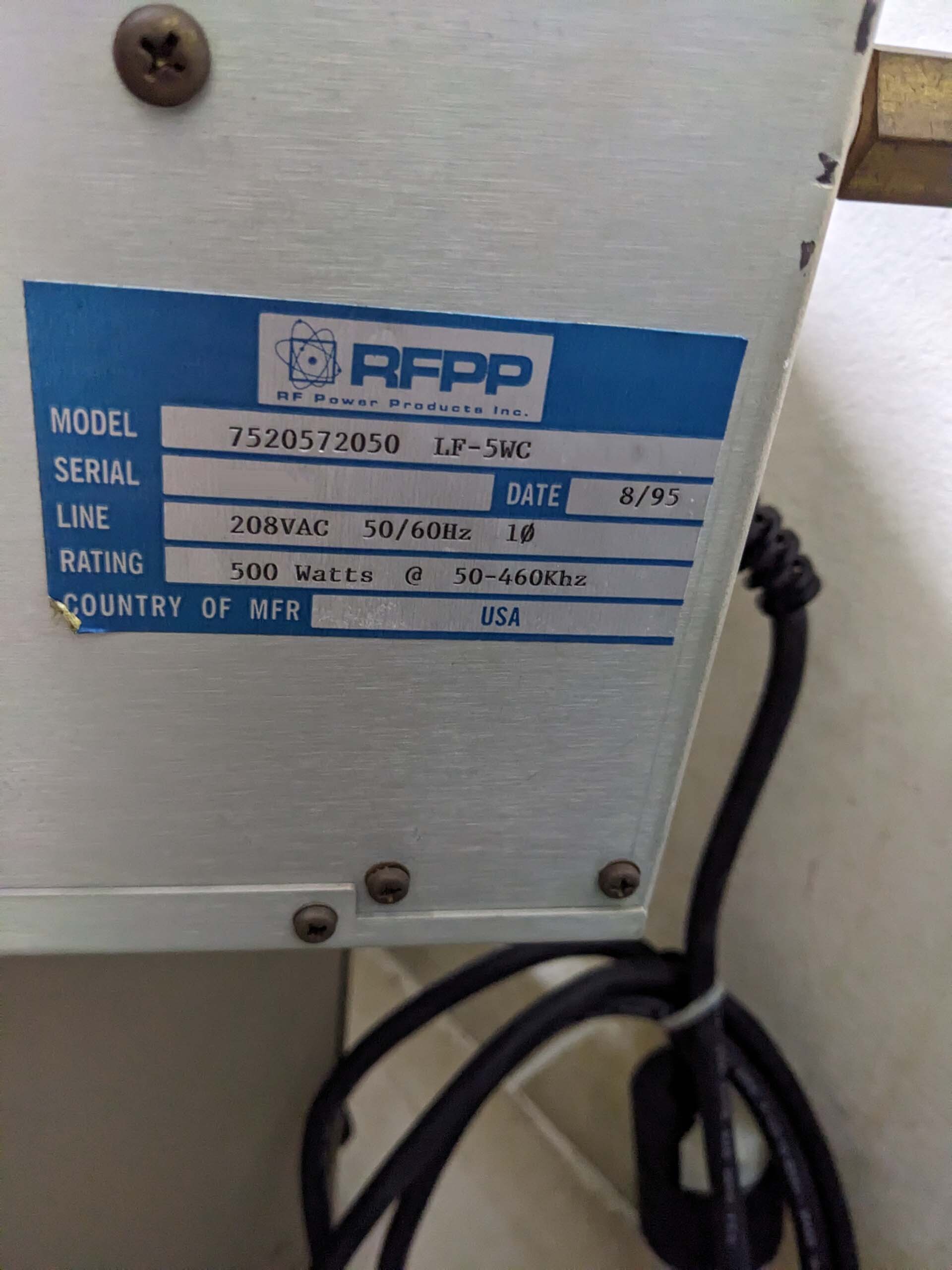 사진 사용됨 RFPP LF-5 WC 판매용