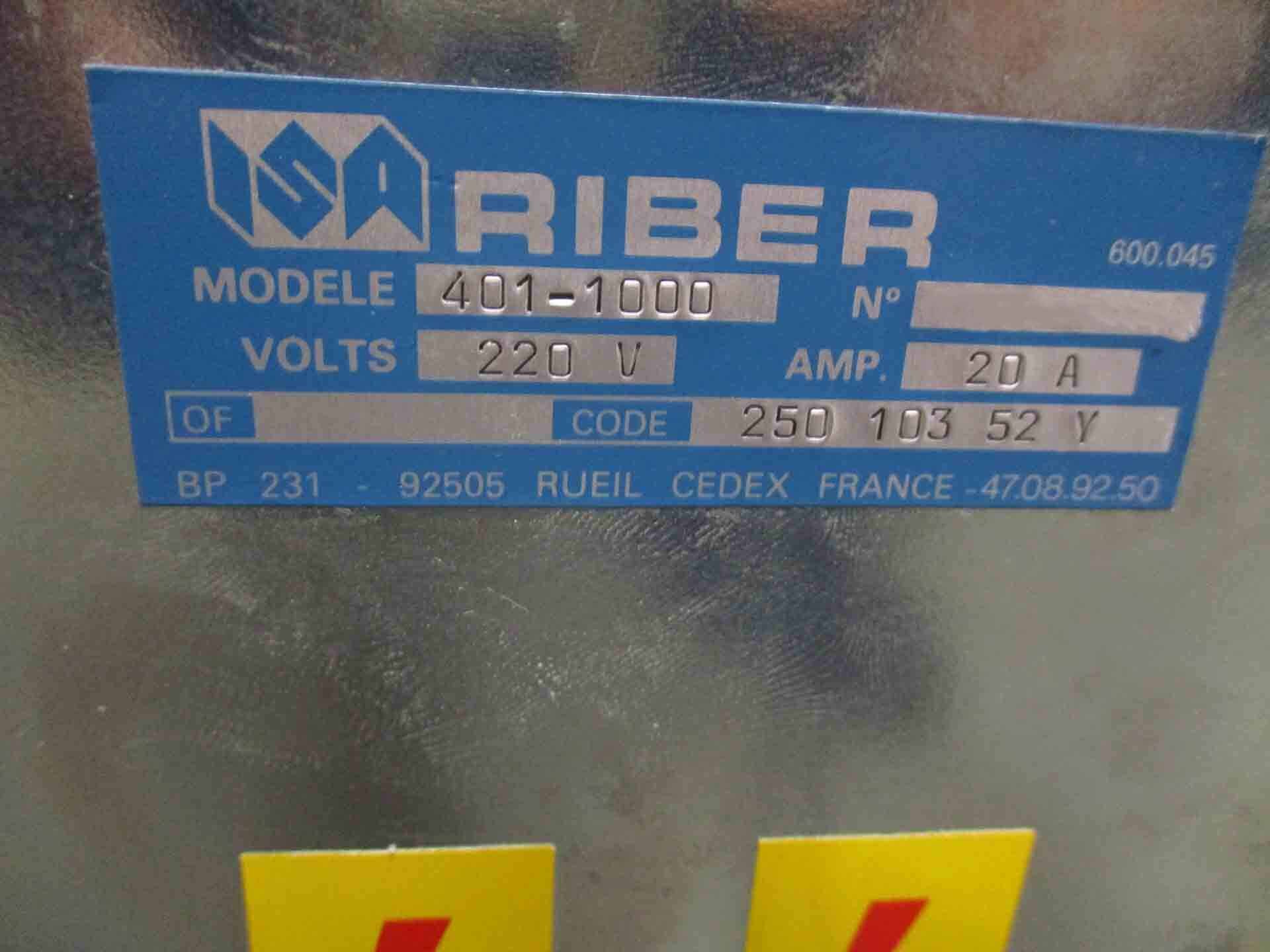 Photo Used RIBER 401-1000 For Sale