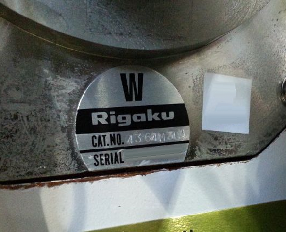 フォト（写真） 使用される RIGAKU 3750 販売のために