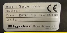 Foto Verwendet RIGAKU Supermini Zum Verkauf