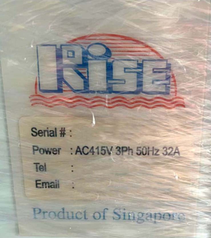 Photo Used RISE Wet benche For Sale