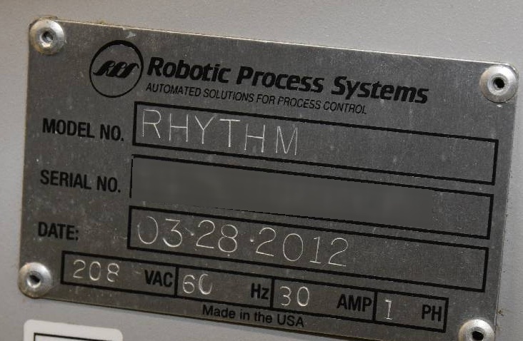 圖為 已使用的 ROBOTIC PROCESS SYSTEMS / RPS Rhythm 待售
