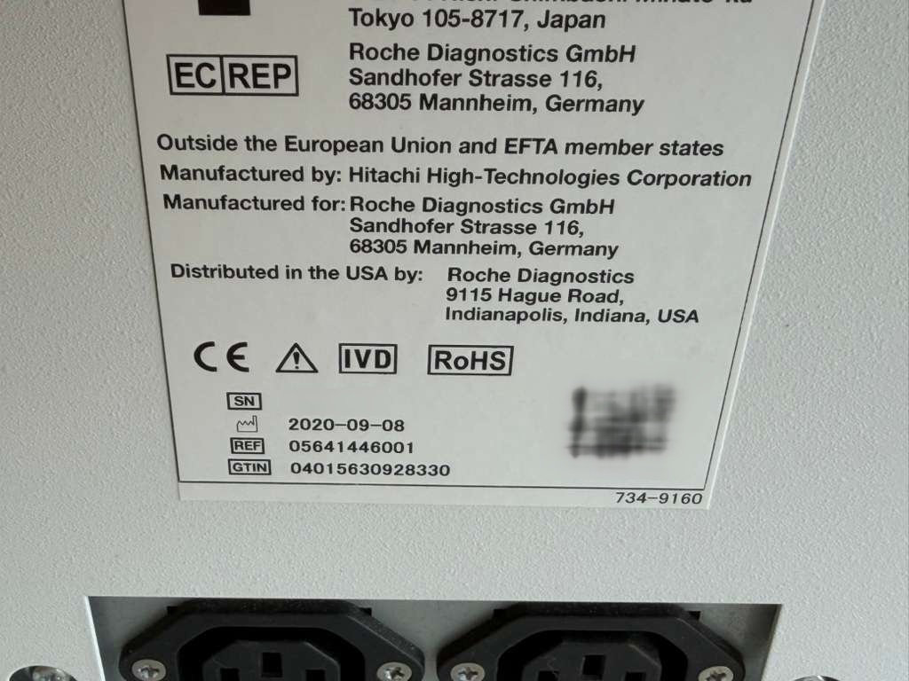 フォト（写真） 使用される ROCHE Cobas 8000 販売のために