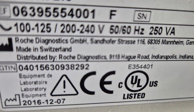 사진 사용됨 ROCHE Cobas C111 판매용