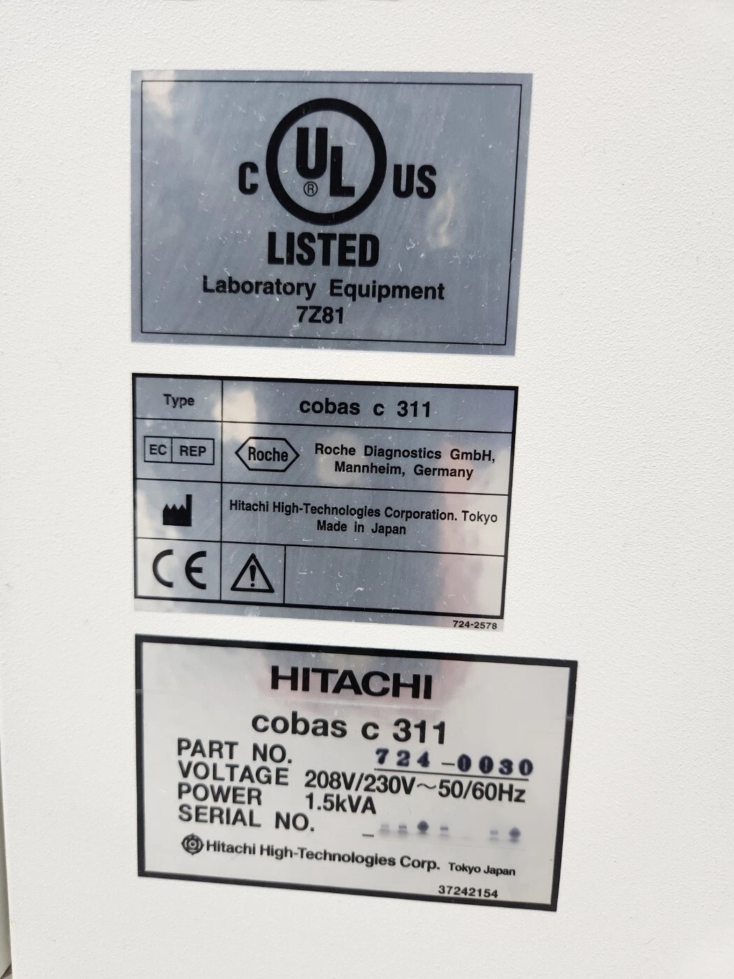 Photo Utilisé ROCHE Cobas C311 À vendre