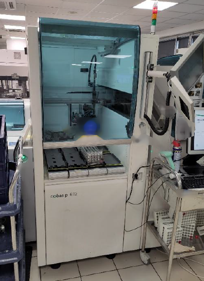 Foto Verwendet ROCHE cobas p 612 Zum Verkauf