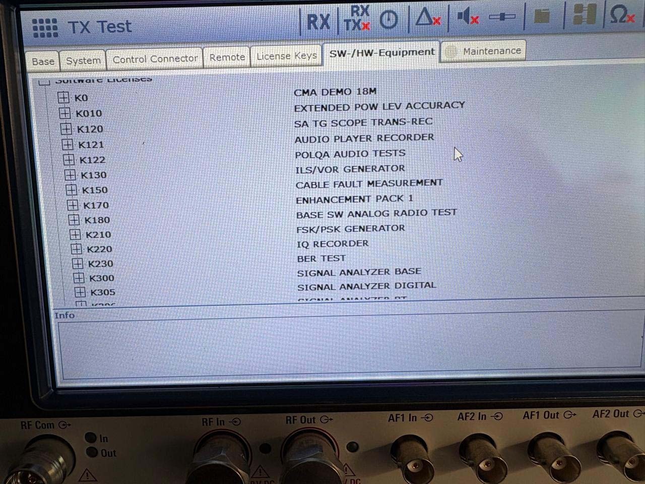 Photo Utilisé ROHDE & SCHWARZ CMA 180 À vendre