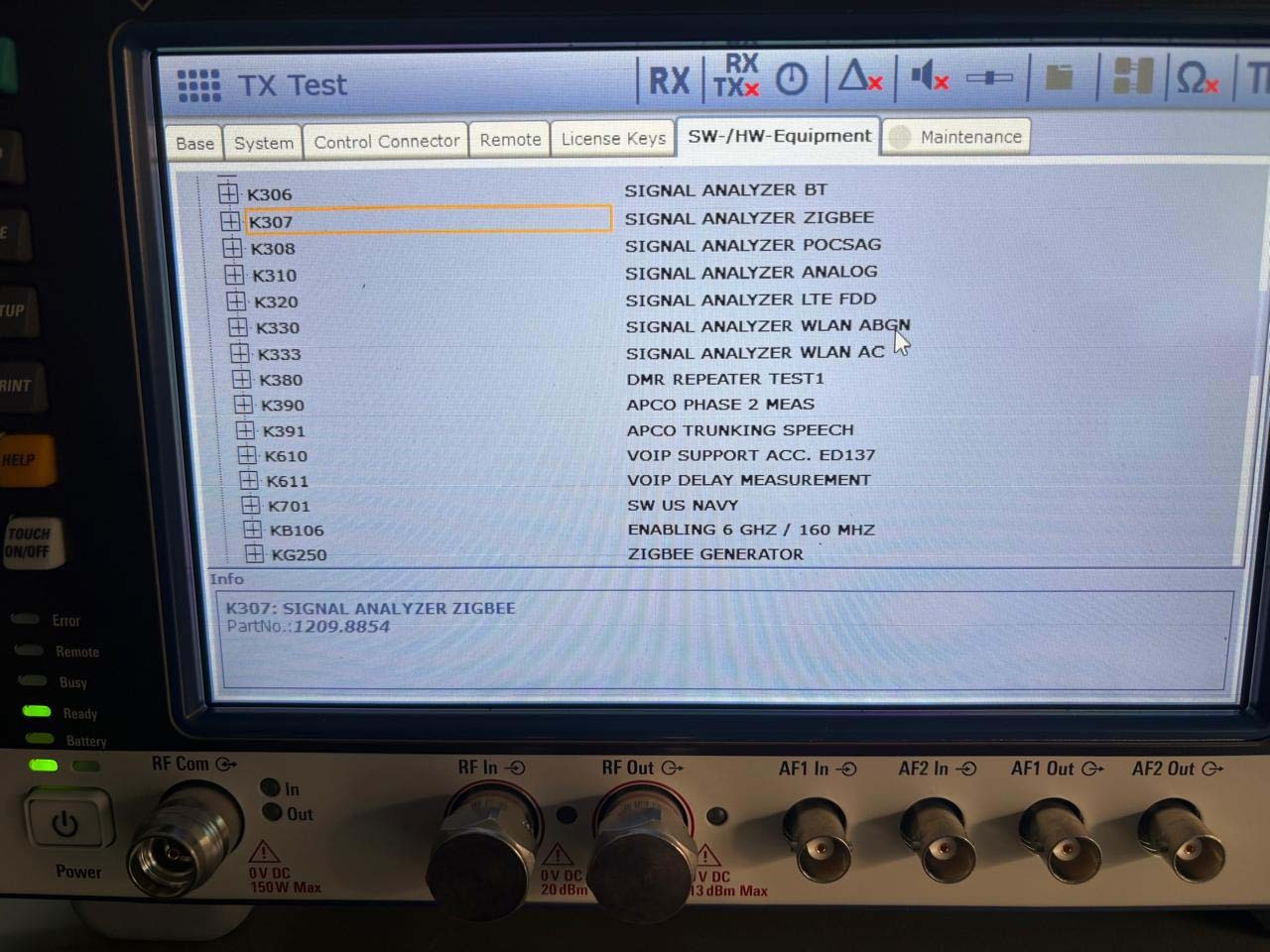 Photo Utilisé ROHDE & SCHWARZ CMA 180 À vendre