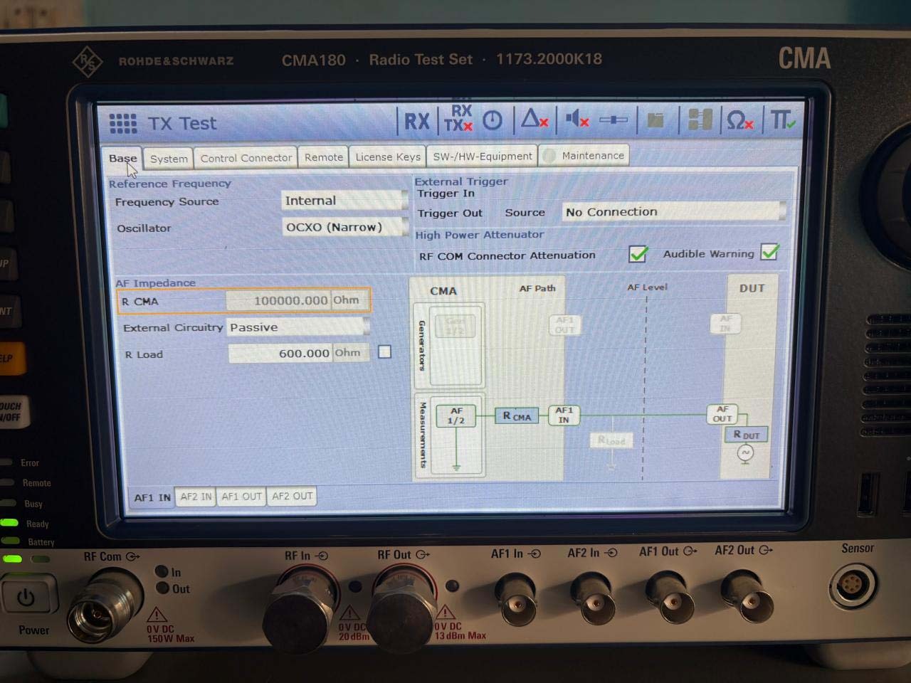 Photo Utilisé ROHDE & SCHWARZ CMA 180 À vendre