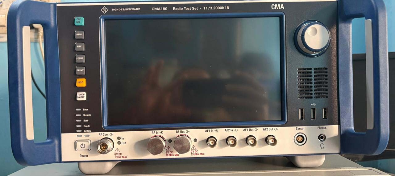 Photo Utilisé ROHDE & SCHWARZ CMA 180 À vendre