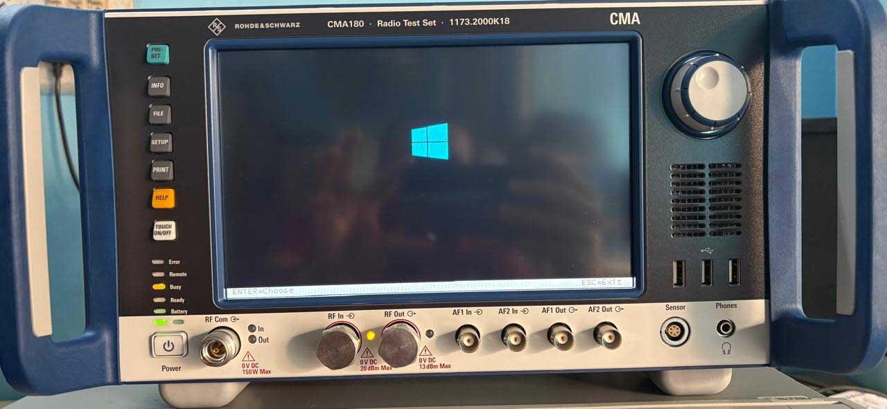 Photo Utilisé ROHDE & SCHWARZ CMA 180 À vendre