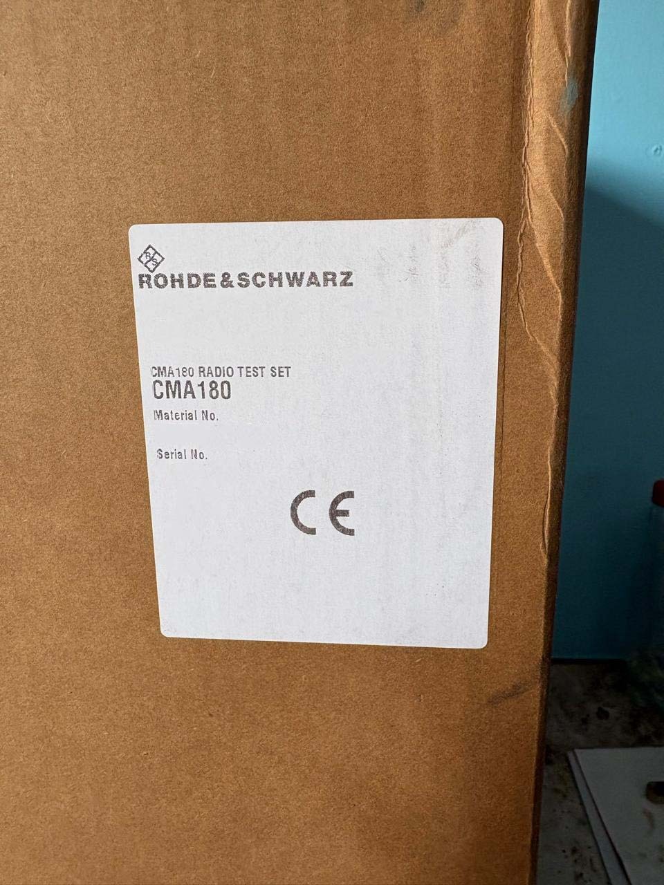 Photo Utilisé ROHDE & SCHWARZ CMA 180 À vendre