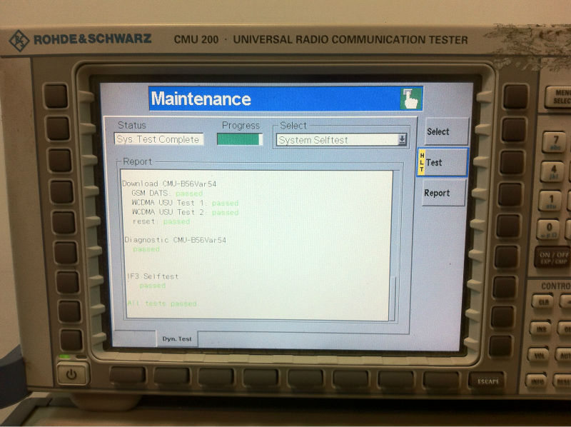 사진 사용됨 ROHDE & SCHWARZ CMU 200 판매용