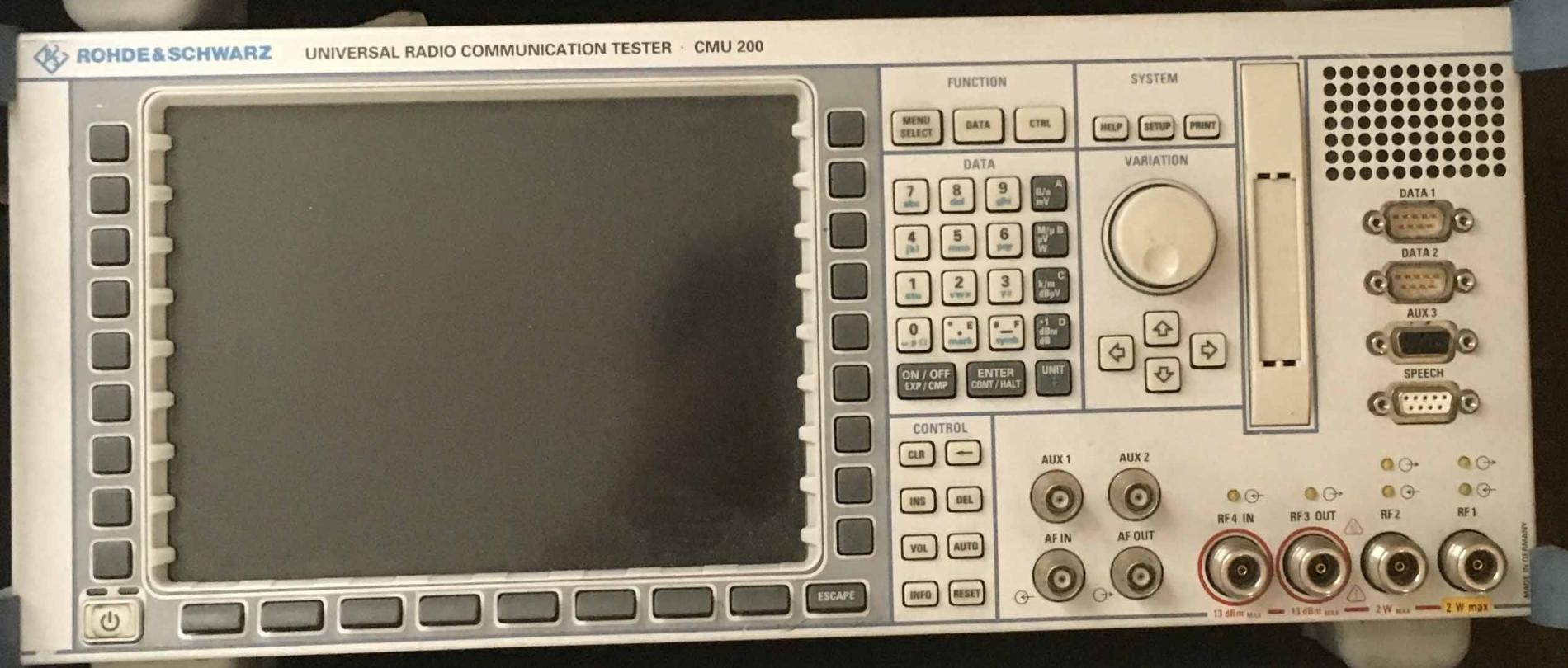 사진 사용됨 ROHDE & SCHWARZ CMU 200 판매용