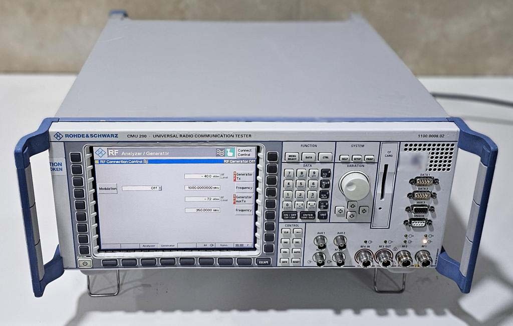 フォト（写真） 使用される ROHDE & SCHWARZ CMU 200 販売のために