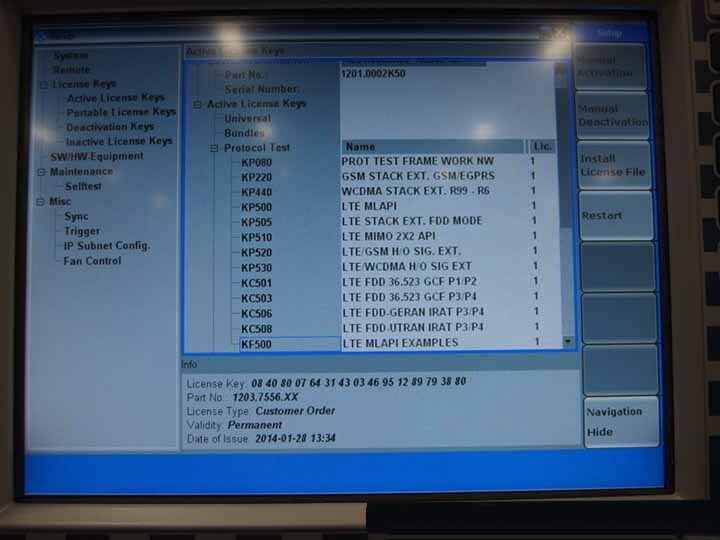 사진 사용됨 ROHDE & SCHWARZ CMW 500 판매용