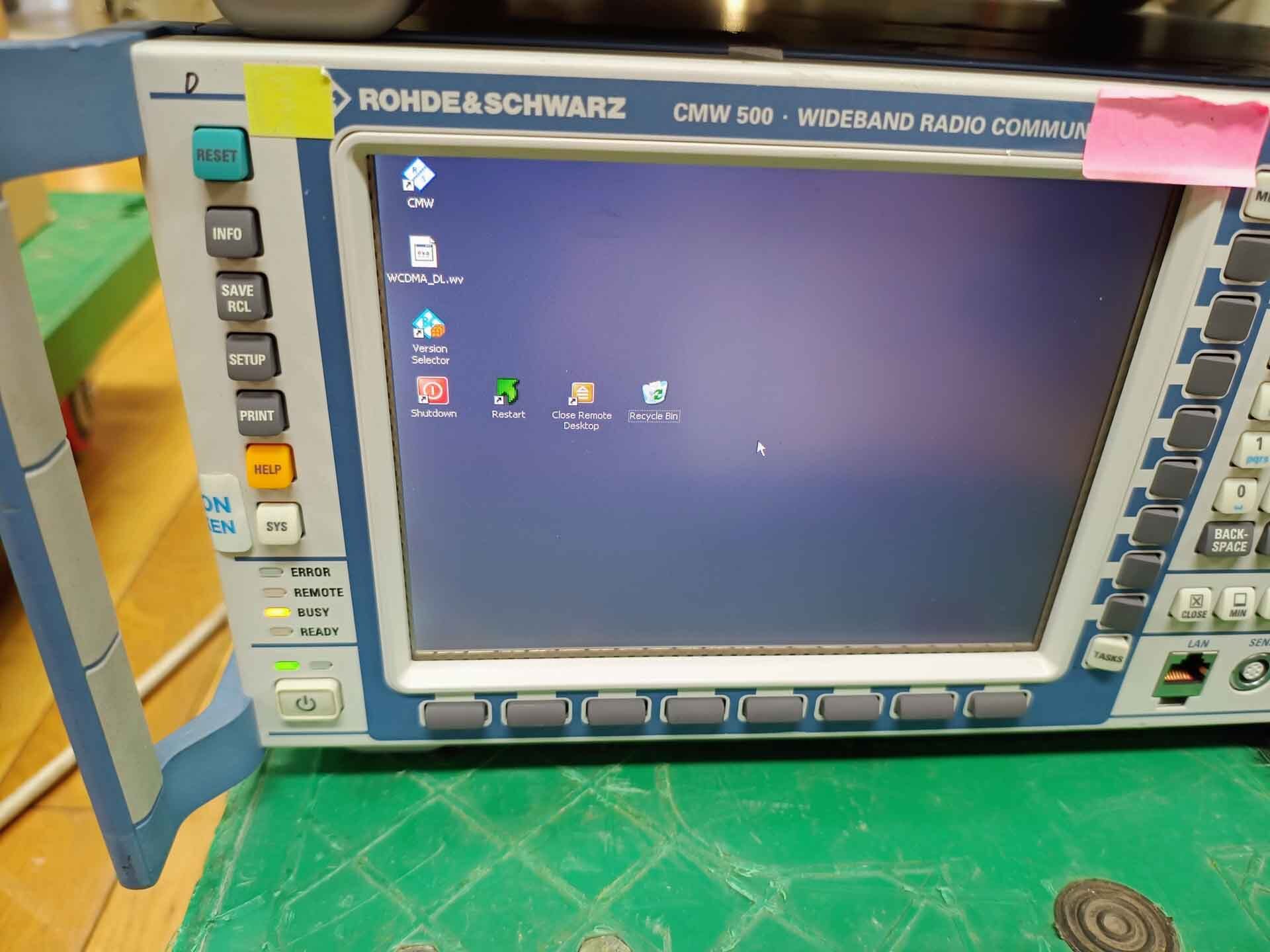 Photo Used ROHDE & SCHWARZ CMW 500 For Sale