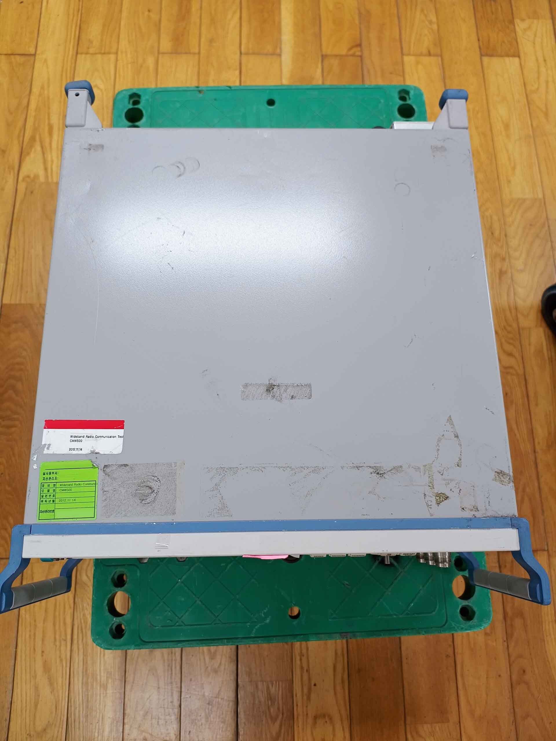 Photo Used ROHDE & SCHWARZ CMW 500 For Sale