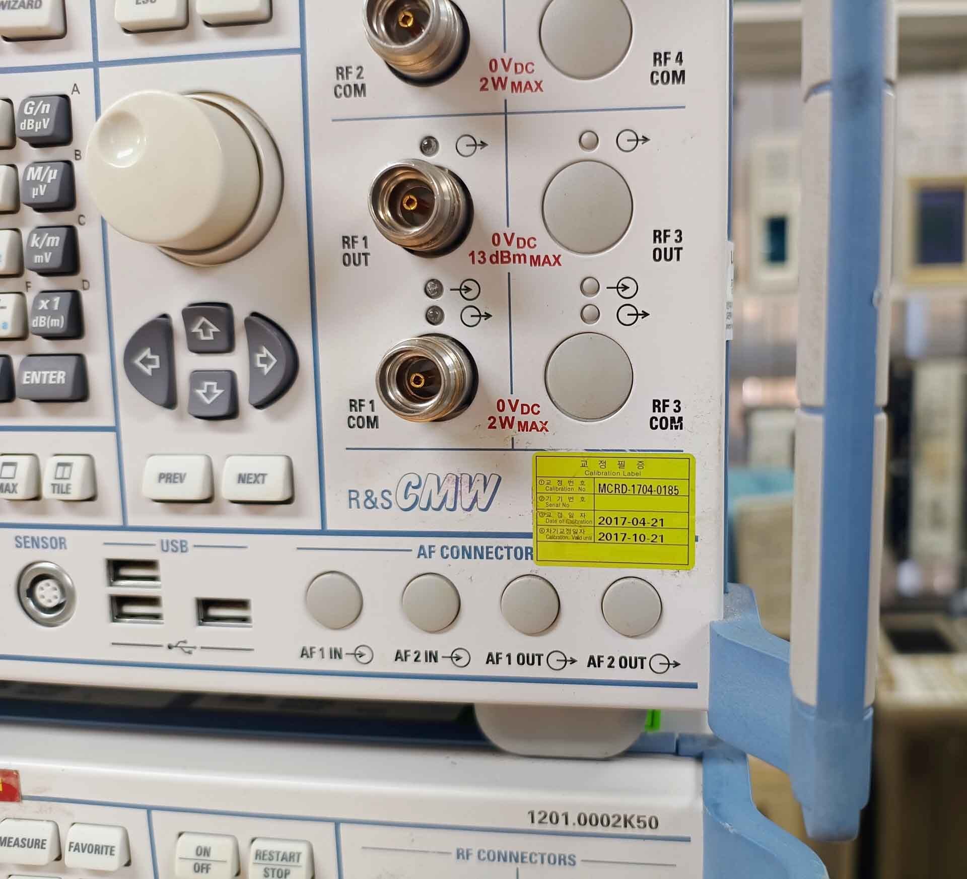 Photo Used ROHDE & SCHWARZ CMW 500 For Sale