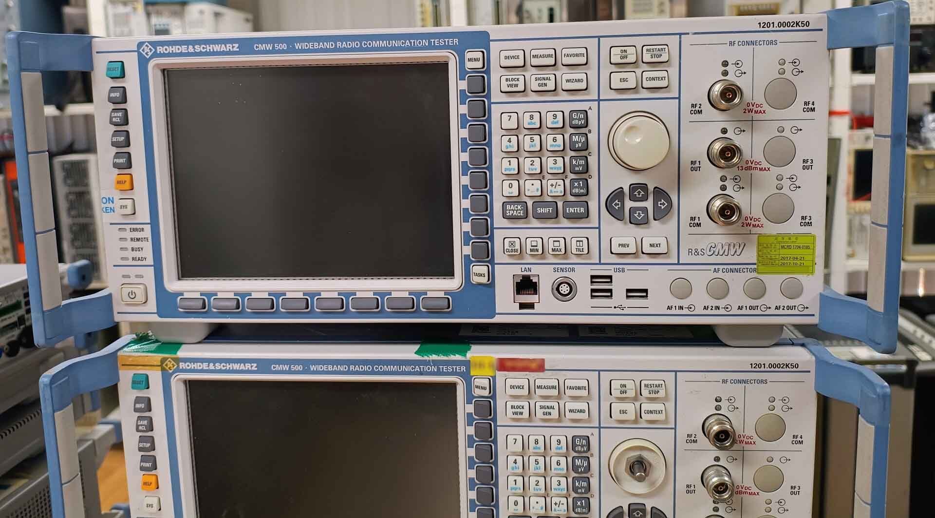 Photo Used ROHDE & SCHWARZ CMW 500 For Sale