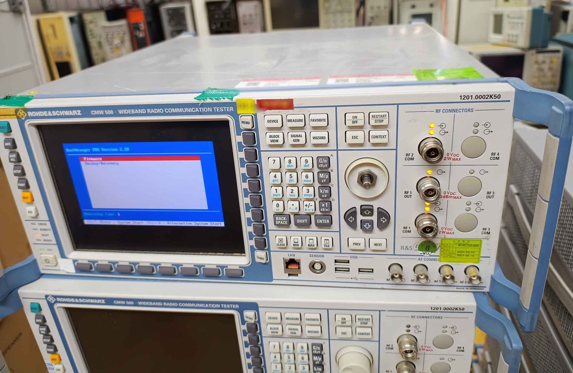 Photo Used ROHDE & SCHWARZ CMW 500 For Sale