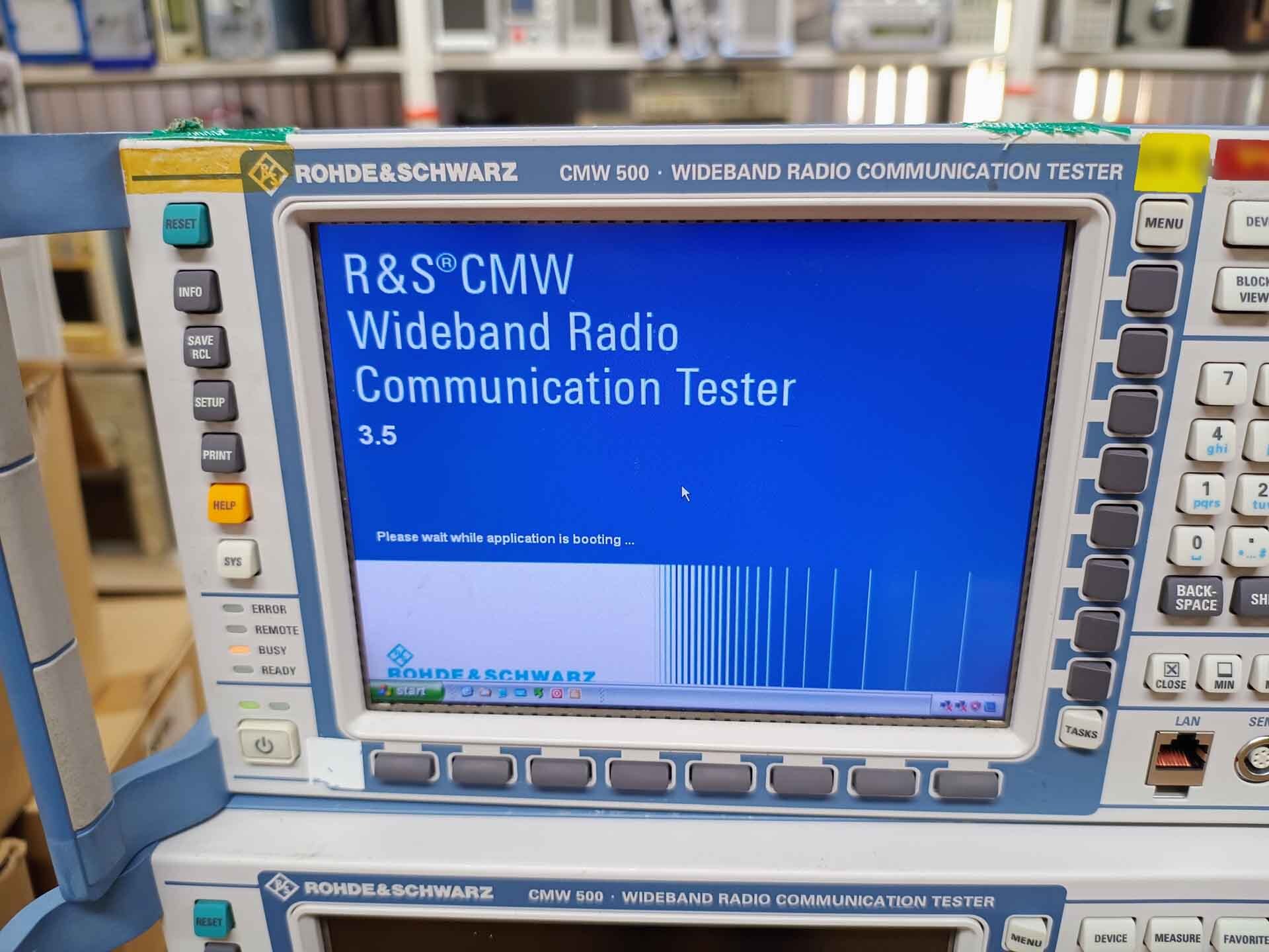 Photo Used ROHDE & SCHWARZ CMW 500 For Sale