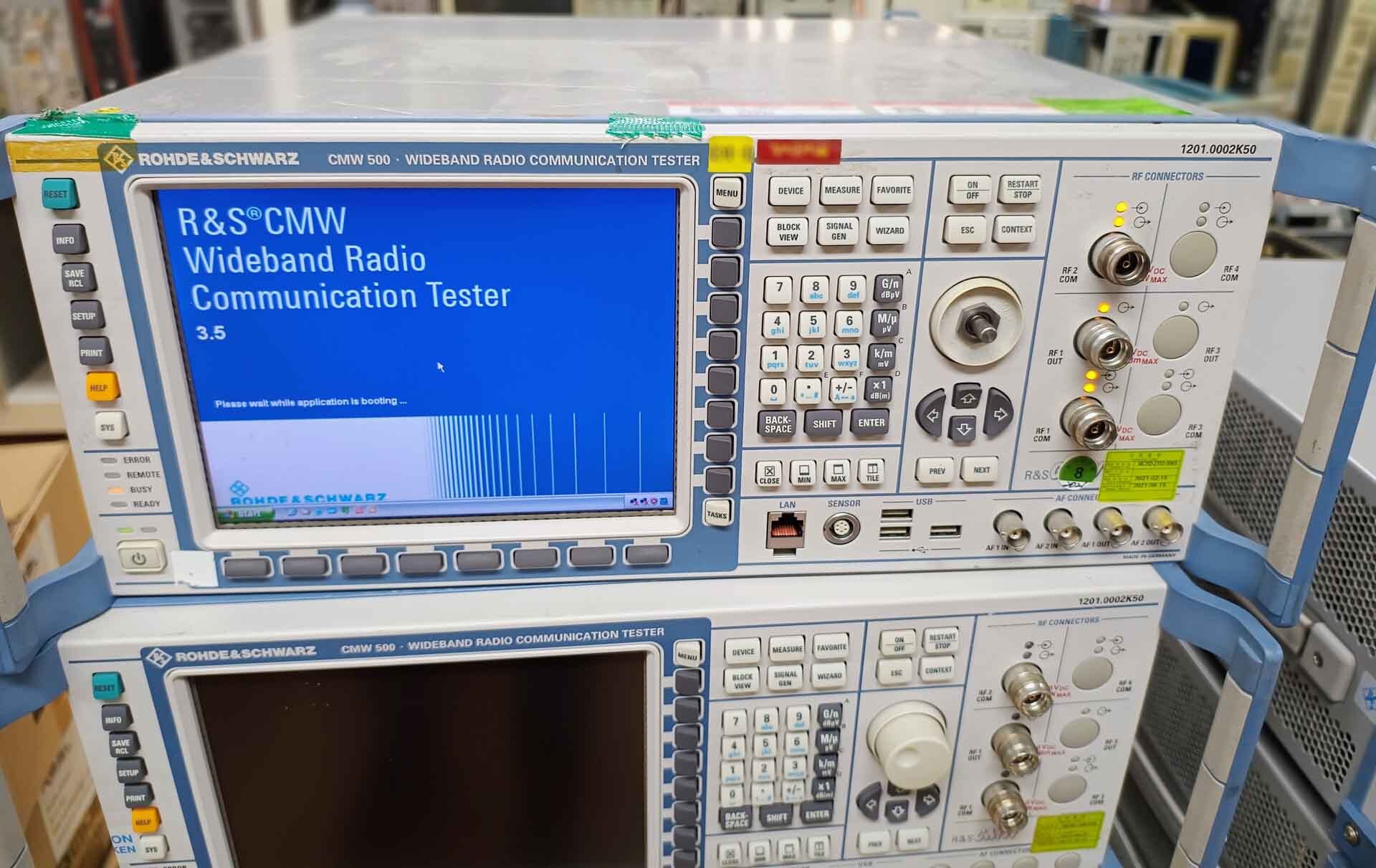 Photo Used ROHDE & SCHWARZ CMW 500 For Sale