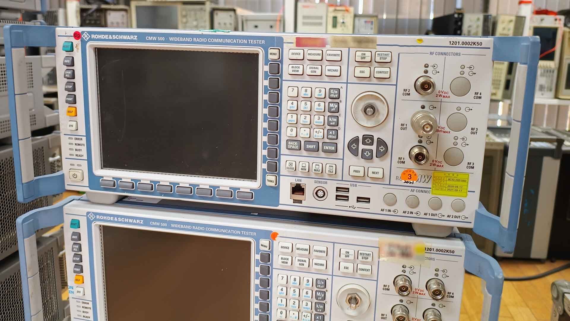 Photo Used ROHDE & SCHWARZ CMW 500 For Sale