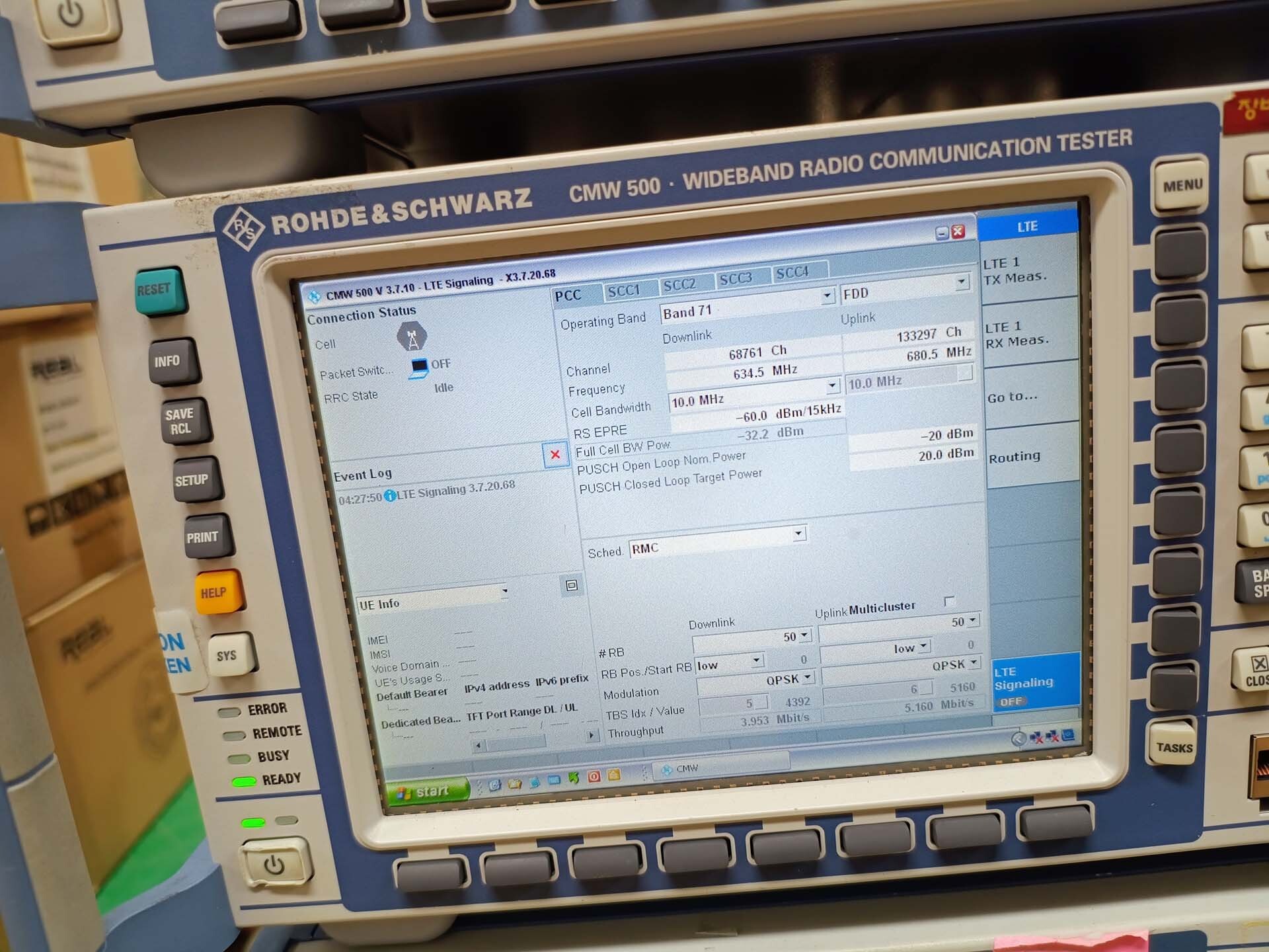 Photo Used ROHDE & SCHWARZ CMW 500 For Sale