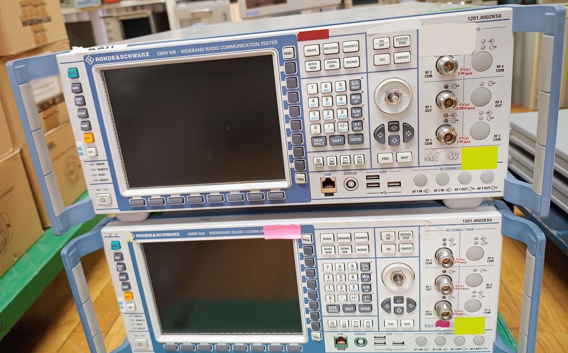 Photo Used ROHDE & SCHWARZ CMW 500 For Sale