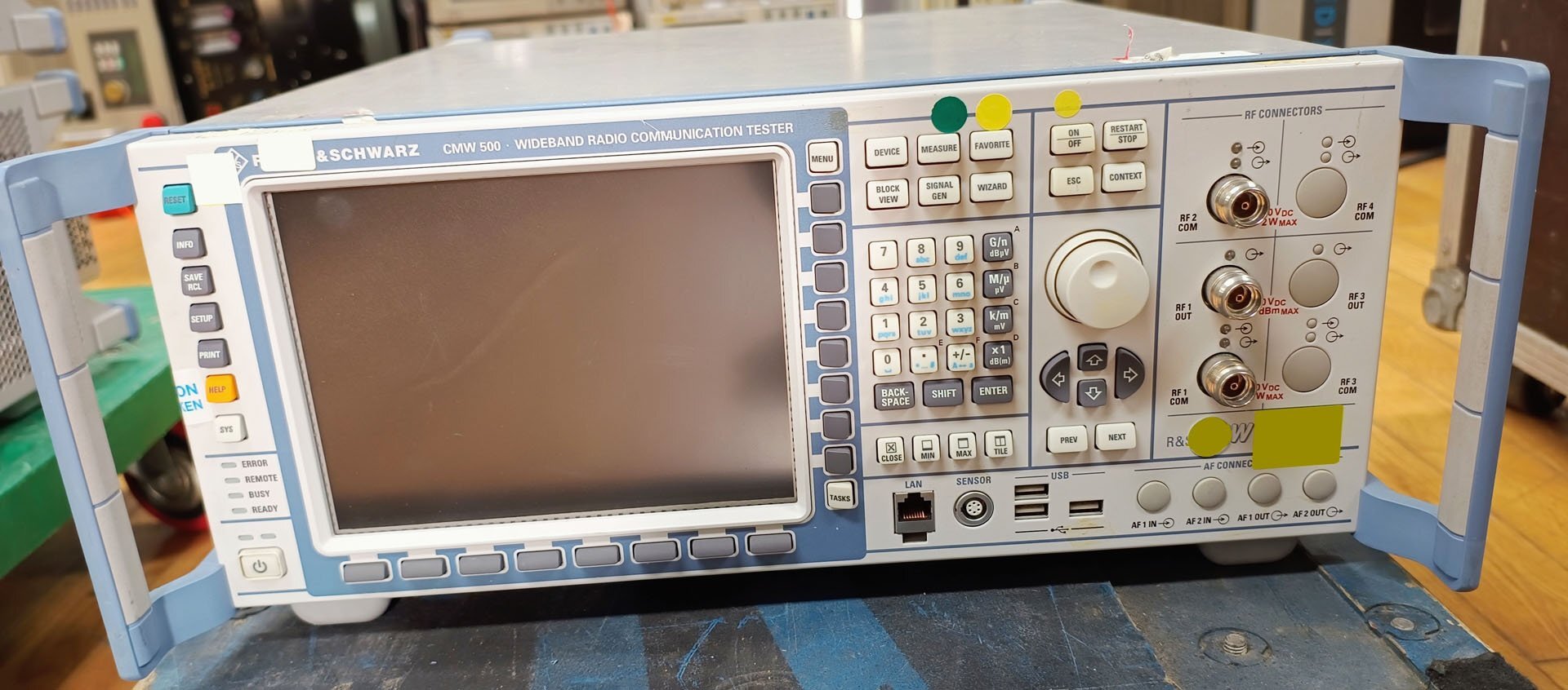 Photo Used ROHDE & SCHWARZ CMW 500 For Sale