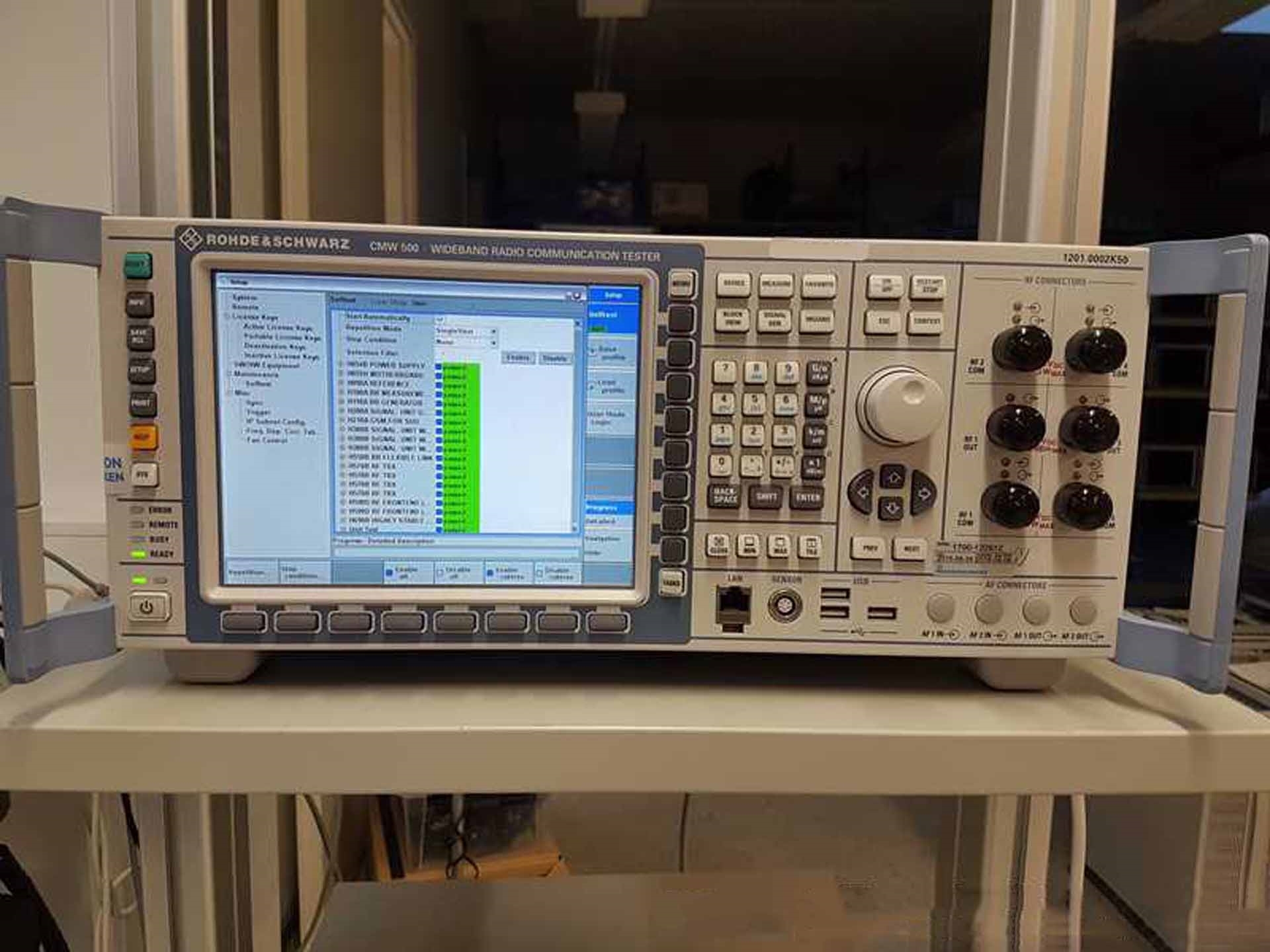 Photo Used ROHDE & SCHWARZ CMW 500 For Sale