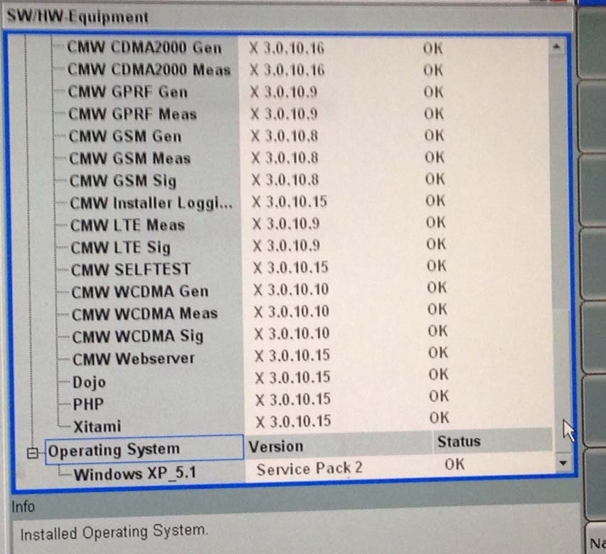 Photo Used ROHDE & SCHWARZ CMW 500 For Sale