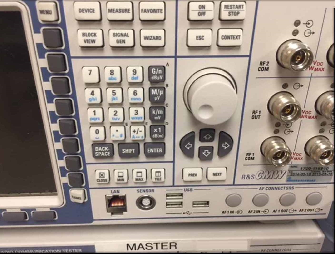 Photo Utilisé ROHDE & SCHWARZ CMW 500 À vendre