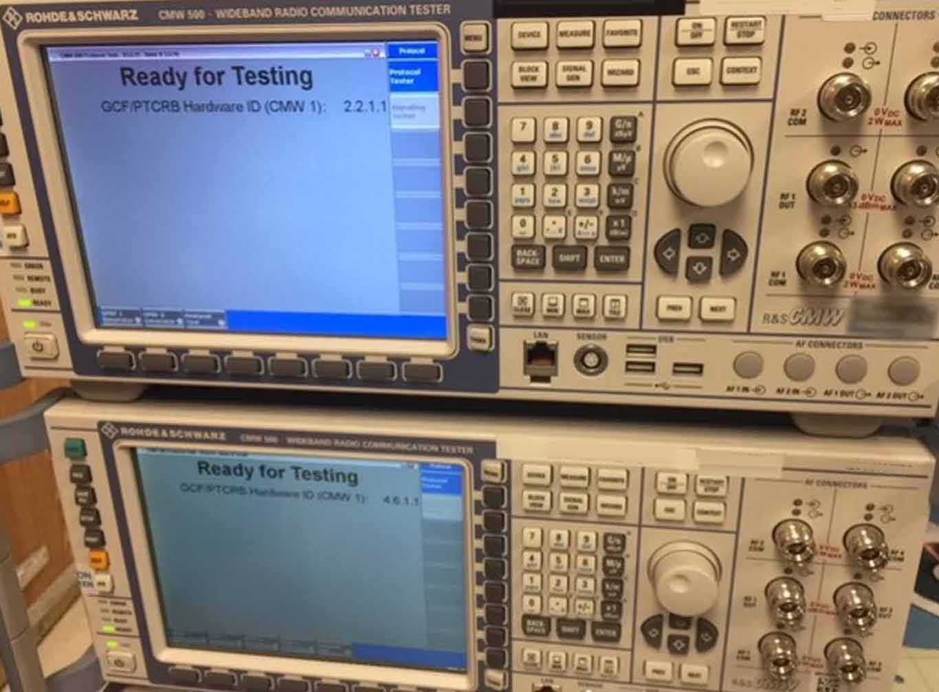 Photo Used ROHDE & SCHWARZ CMW 500 For Sale