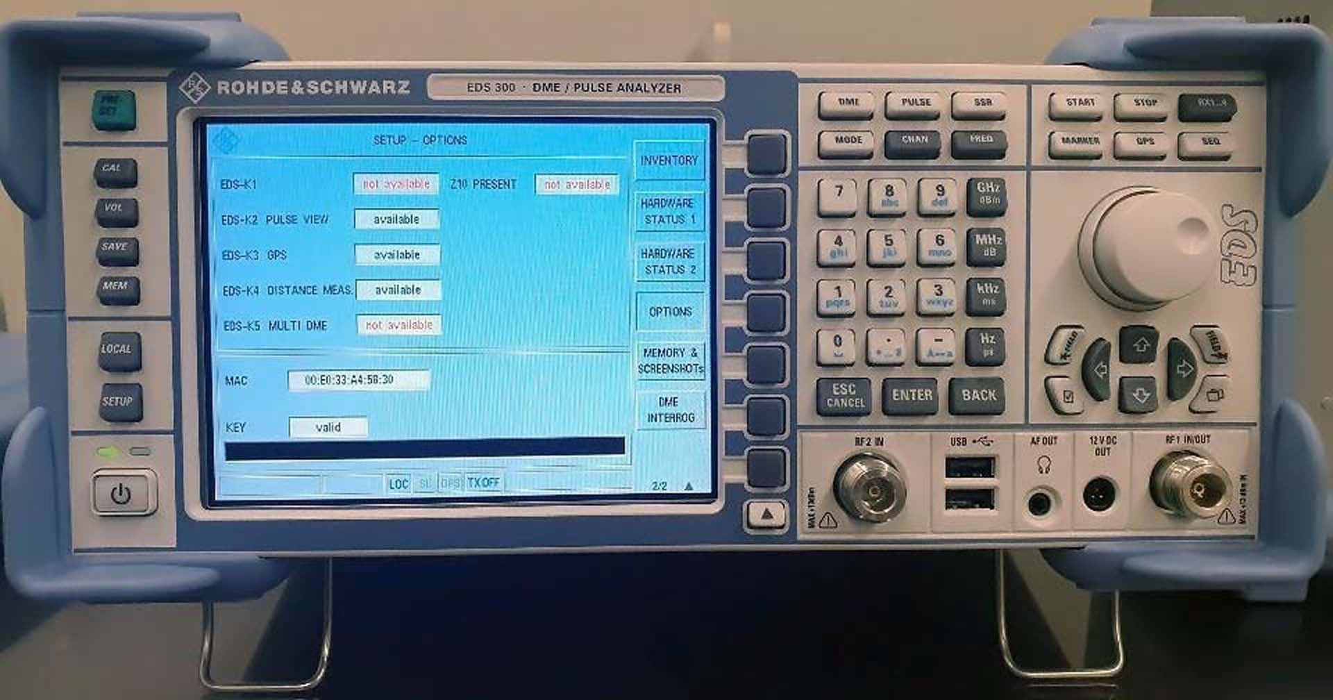 Photo Used ROHDE & SCHWARZ EDS 300 For Sale