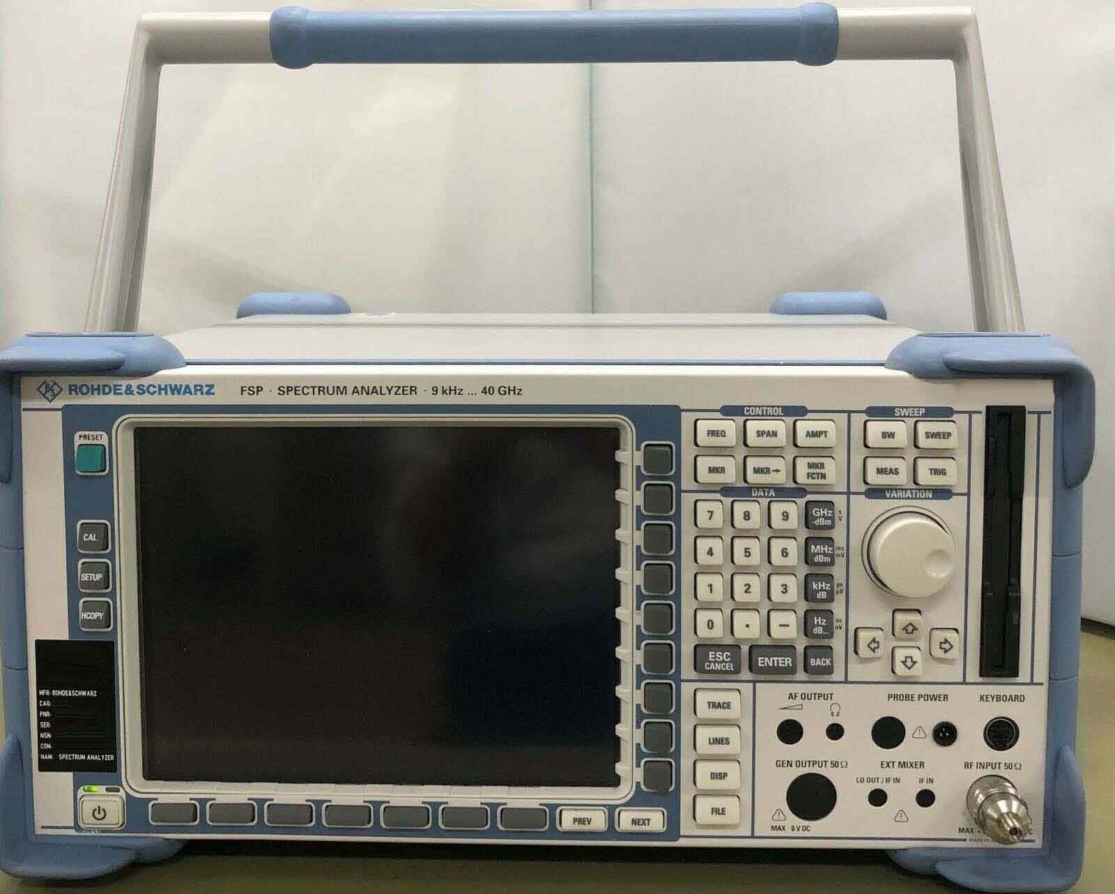 Photo Used ROHDE & SCHWARZ FSP38 For Sale