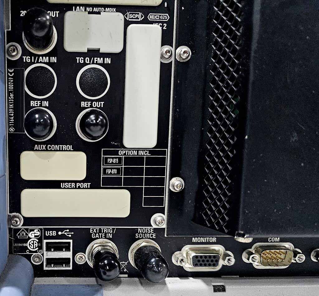 사진 사용됨 ROHDE & SCHWARZ FSP 판매용