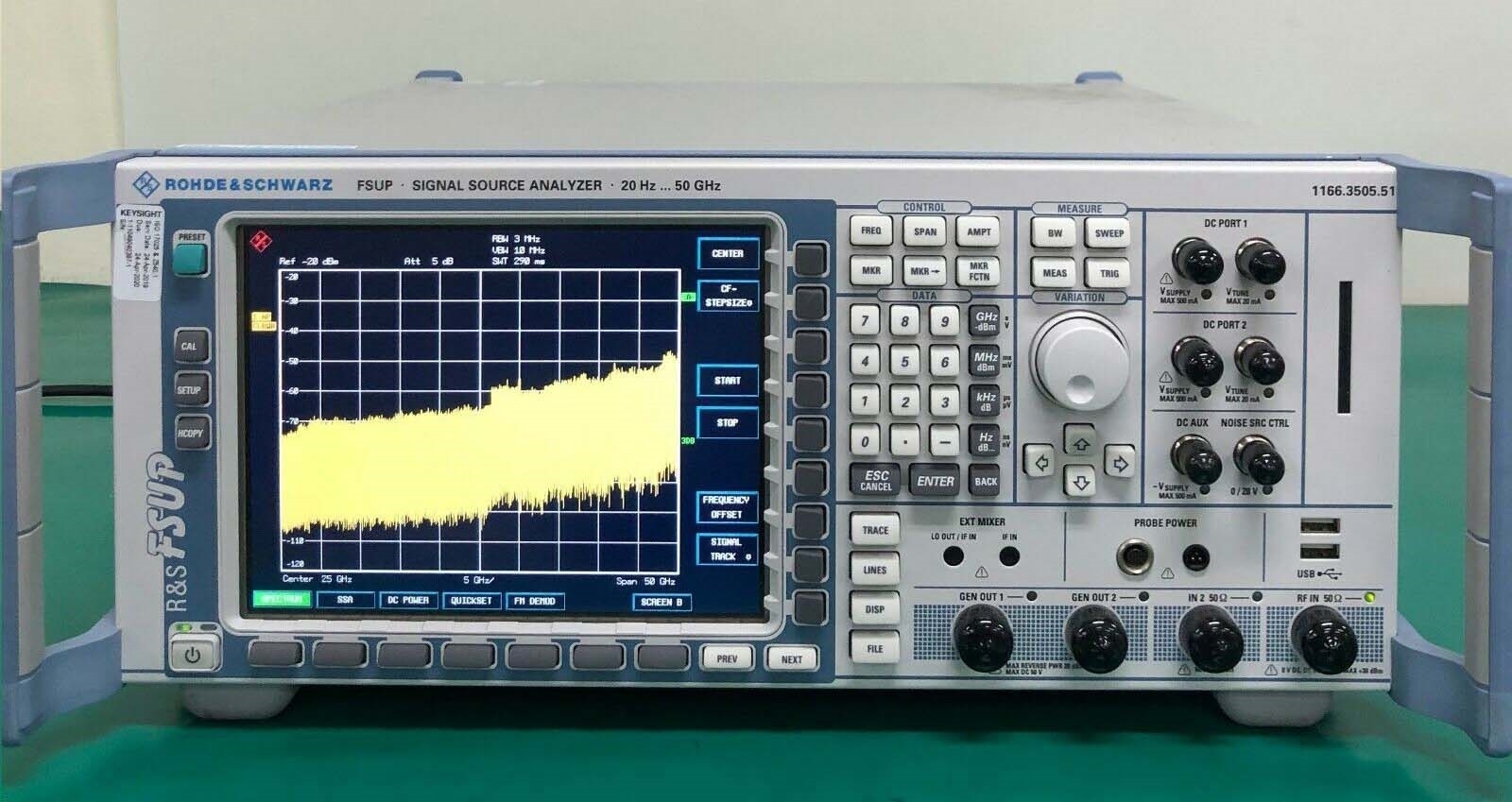 Photo Used ROHDE & SCHWARZ FSUP50 For Sale