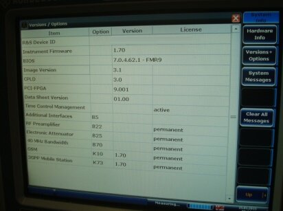 ROHDE & SCHWARZ FSV7 #9081840