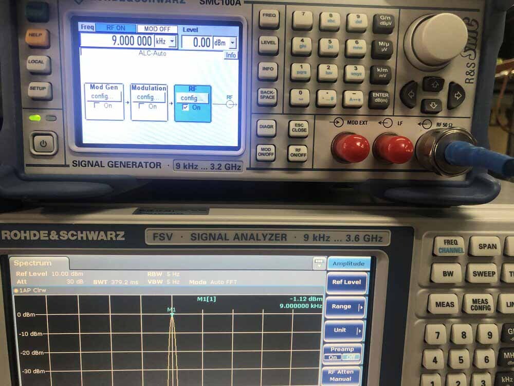 Photo Used ROHDE & SCHWARZ FSV For Sale